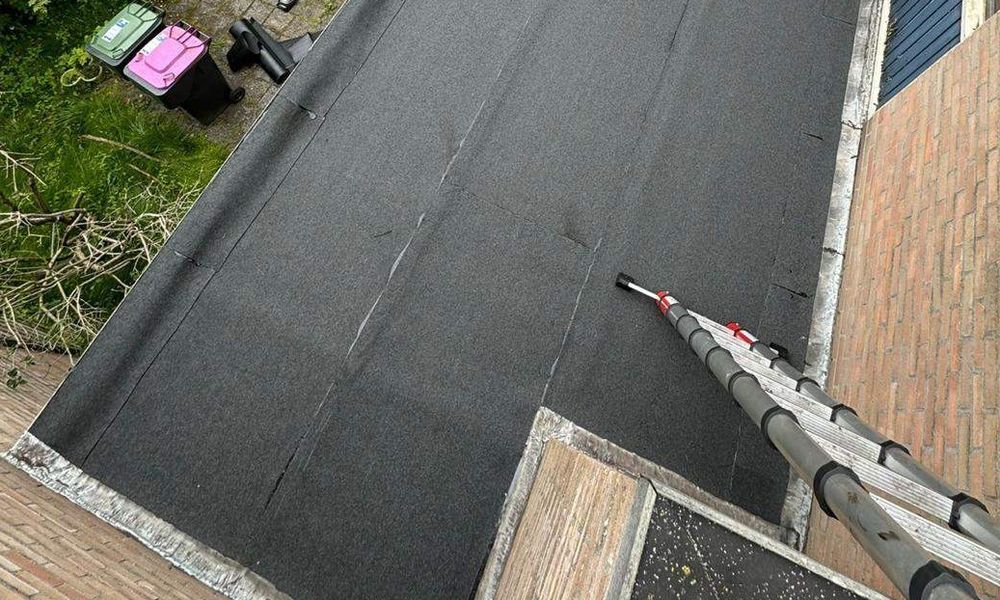 Dakisolatie toegevoegd aan plat dak in Harderwijk